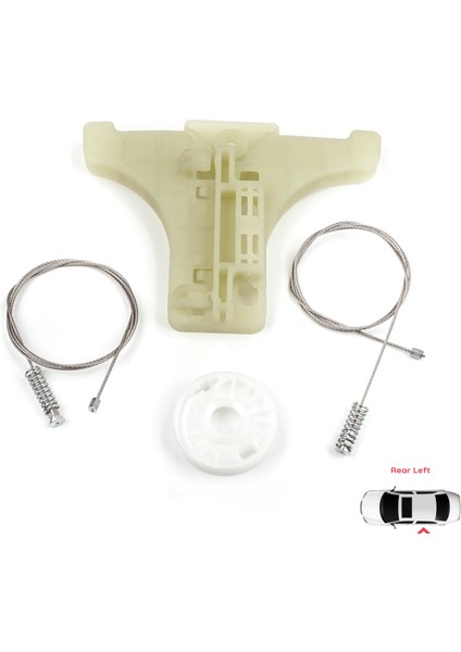 BWR5503 Kia Sportage Mk3 Sl 2010-2015 834713W000 Için Elektrikli Sol Arka Kapı Cam Kriko Tamir Seti