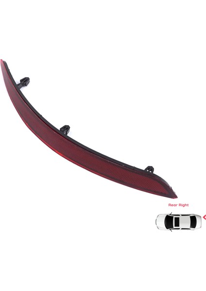 BSP1172-2 Fiat Egea 2015-ON 4-Kapı Sedan 51998149 Için Sağ Arka Tampon Reflektörü