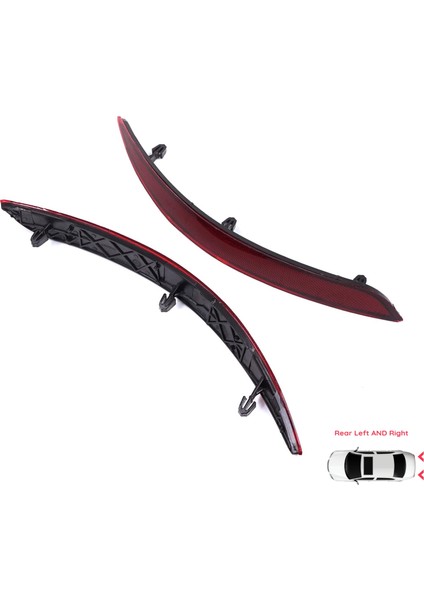 BSP1172 Fiat Egea 2015-ON 4-Kapı Sedan 51998151 51998149 Için Sağ Sol Arka Tampon Reflektörü fiyatları