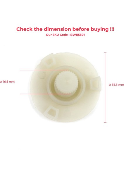 BWR5501 Vw Transporter T4 Mk4 Eurovan Caravelle 1990-2003 Için Ön Cam Kriko Motor Tamir Freze Dişlisi modelleri