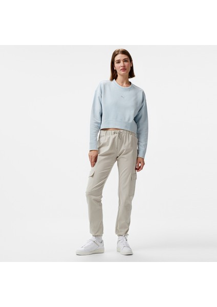 Dare To Relaxed Washed Kadın Gri Günlük Sweatshirt.26 modelleri