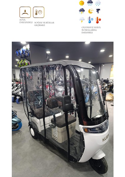 Kuba Optimus Ultra 3 Tekerli Motor Brandası fiyatları