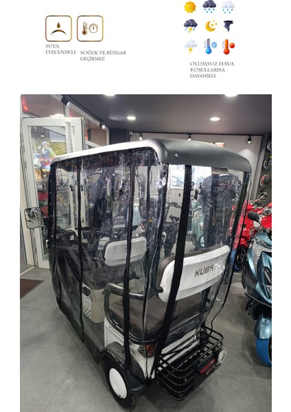 Kuba Optimus Ultra 3 Tekerli Motor Brandası fırsatları