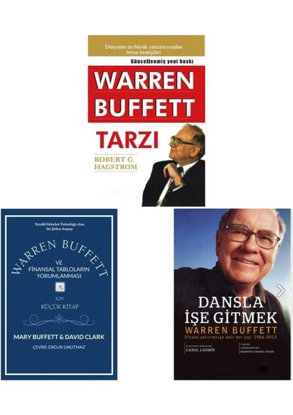 Warren Buffett Tarzı / Dansla Ise Gıtmek / Fınansal Taploların Yorumlanması / 3 Set