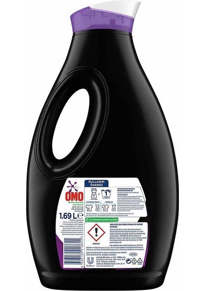 Sıvı Çamaşır Deterjanı Siyah Giysiler Için 1690 ml X2