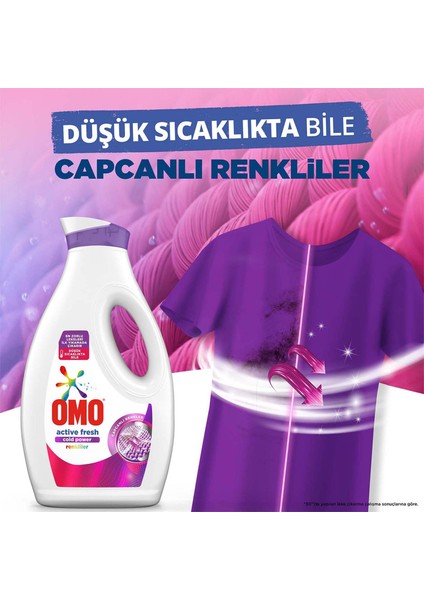 Sıvı Çamaşır Deterjanı Renkli Çamaşırlar İçin Leke Çıkarıcı 1690 ml x2