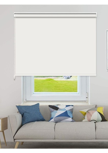 Ekru Renk Stor Perde