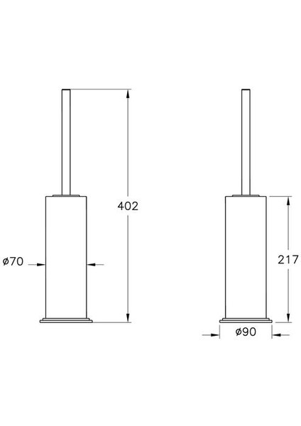 Origin Classic Tuvalet Fırçalığı Krom A44521 fiyatları