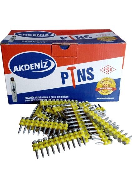 T30/38-A2 Havalı Beton Çivi Çakma Tabancası + Akdeniz 2.9 x 27 mm Metal Beton Pin Çivi Gaz Hariç 30.000 Adet Çivi modelleri