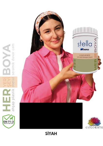 Stella – Su Bazlı Saf Akrilik Boya
