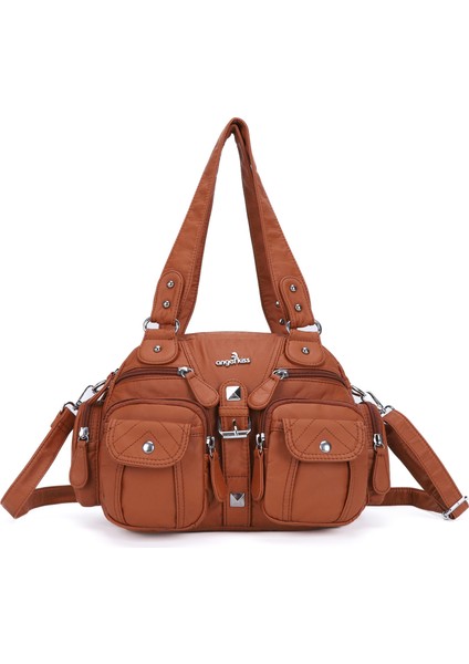 Yeni Avrupa ve Amerikan Moda Gündelik Omuz Crossbody Çanta (Yurt Dışından)
