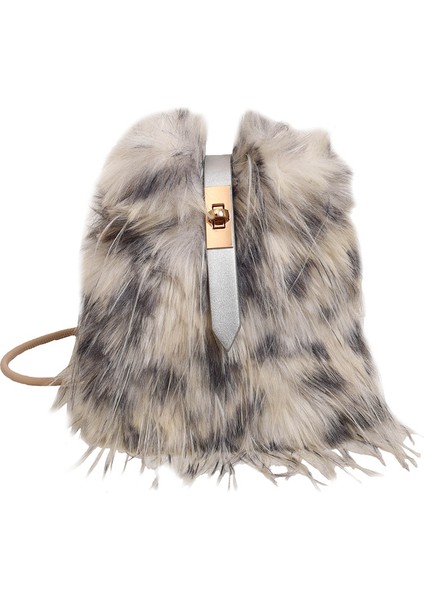 Sonbahar ve Kış Yeni Moda Trend Peluş Bayanlar Crossbody Çanta (Yurt Dışından)