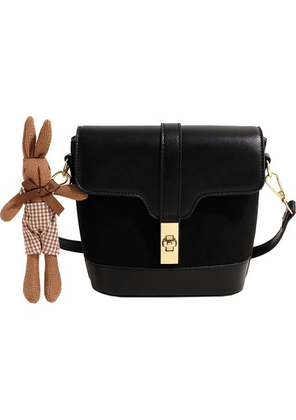 Moda Premium Tatlı Pu Omuz Crossbody Çanta (Yurt Dışından)