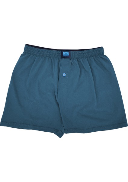 Erkek 6'lı Penye Düğmeli Rahat Karışık Boxer - Özel Premium Paketinde fırsatları