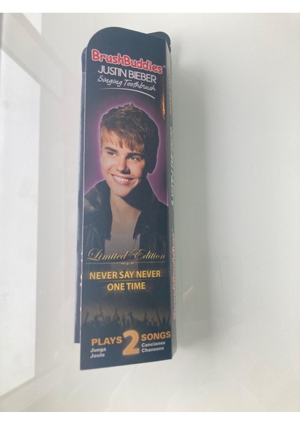 Brush Buddies Justin Bieber Never Say Never & One Time Müzikli Diş Fırçası