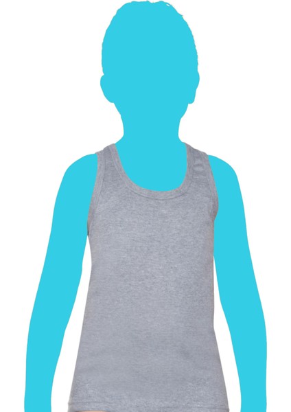 3'lü Paket Erkek Çocuk Penye Atlet