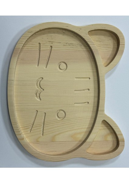 Ahşap Ladin Öykü/sunum/çerez Tabağı