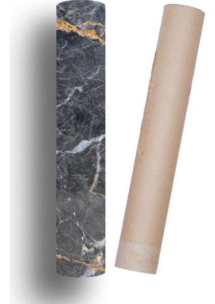 Mutfak Tezgah Üstü Mermer Desen Kendinden Yapışkanlı Folyo Kaplama Renkli 70 cm x 100 cm