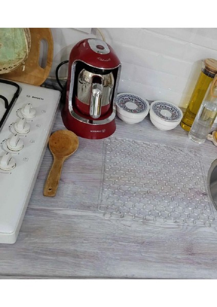 Mutfak Tezgah Üstü Ahşap Desen Kendinden Yapışkanlı Folyo Kaplama 70 cm x 100 cm