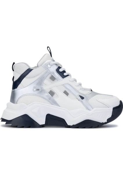 Kadın Vegan Beyaz/lacivert Sneakers & Spor Bot 936 6580 Bn Bot SK24-25 Beyaz/lacı