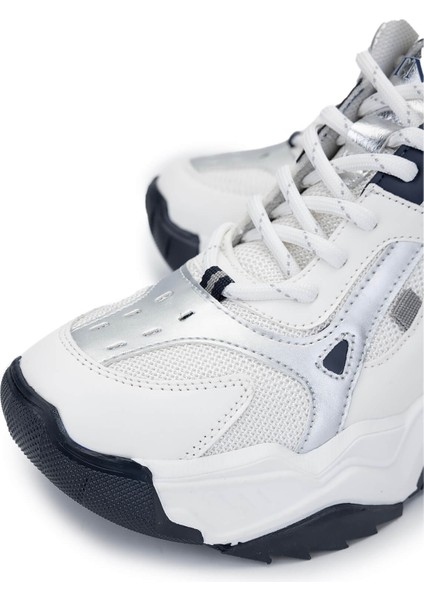 Kadın Vegan Beyaz/lacivert Sneakers & Spor Bot 936 6580 Bn Bot SK24-25 Beyaz/lacı modelleri