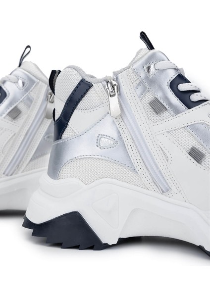 Kadın Vegan Beyaz/lacivert Sneakers & Spor Bot 936 6580 Bn Bot SK24-25 Beyaz/lacı fırsatları