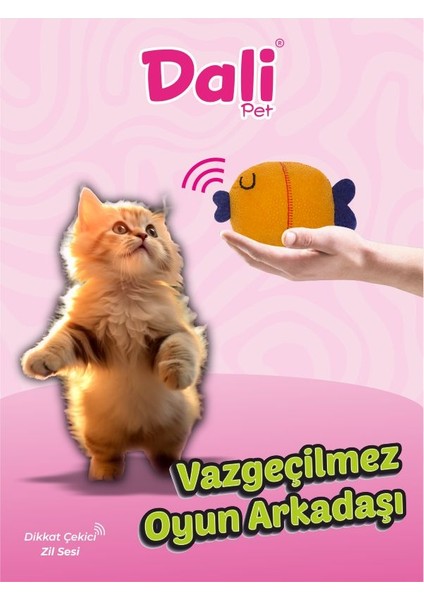 Kedi Oyuncakları Kedi Naneli, Zilli, Kumaş Oyuncak Karışık Renk ve Desenden, 5 Adet Oyuncak