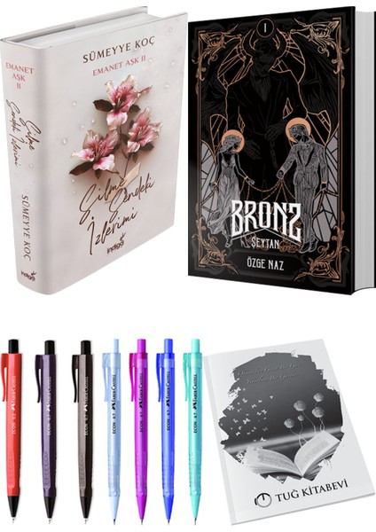 Bronz 1 Şeytan ve Silme Sendeki İzlerimi (Ciltli) 2'li Set - Kalem