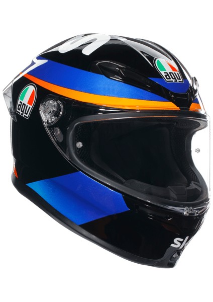 K6 S Marini Sky Racing Team Kapalı Kask