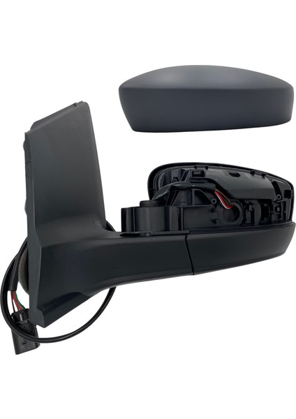 Dış Dikiz Aynası Skoda Citigo 2011-> Elektrikli, Isıtmalı, Manuel Katlanır, Astarlı Kapak, 7+2 Pin