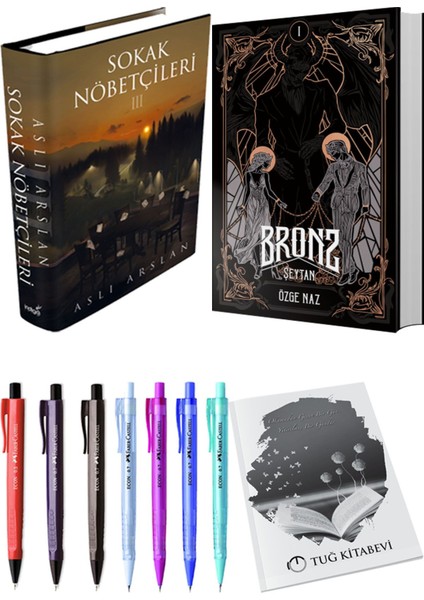 Bronz 1 Şeytan ve Sokak Nöbetçileri 3 (Ciltli) 2'li Set - Kalem
