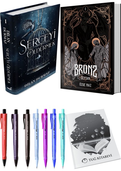 Bronz 1 Şeytan ve Serçeyi Öldürmek (Ciltli) 2'li Set - Kalem