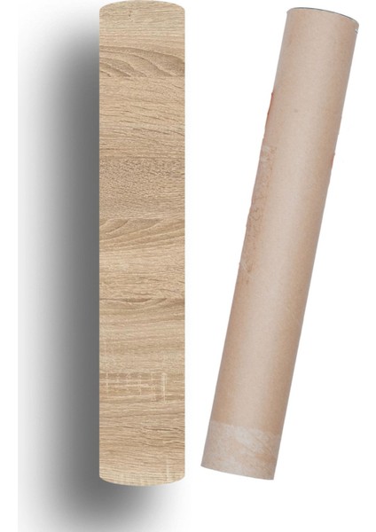 Mutfak Tezgah Üstü Ahşap Desen Kendinden Yapışkanlı Folyo Kaplama 70 cm x 100 cm