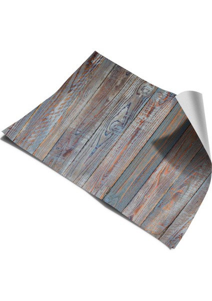 Mutfak Tezgah Üstü Kendinden Yapışkanlı Folyo Kaplama Ahşap Desen 70 cm x 100 cm