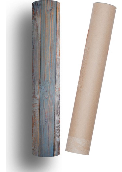 Mutfak Tezgah Üstü Kendinden Yapışkanlı Folyo Kaplama Ahşap Desen 70 cm x 100 cm