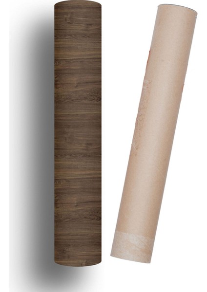 Mutfak Tezgah Üstü Ahşap Desen Kendinden Yapışkanlı Folyo Kaplama 70 cm x 100 cm