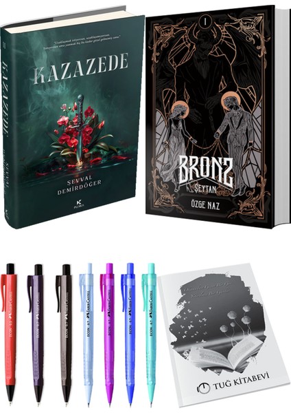 Bronz 1 Şeytan ve Kazazede 2 (Ciltli) 2'li Set - Kalem