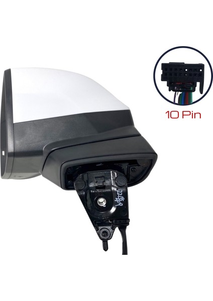 Dış Dikiz Aynası Audi Q5 2018-> Elektrikli, Isıtmalı, Sinyalli, Otomatik Katlanır, Astarlı Kapak, 10 Pin indirimleri