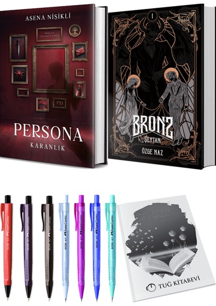Bronz 1 Şeytan ve Persona Karanlık (Ciltli) 2'li Set - Kalem