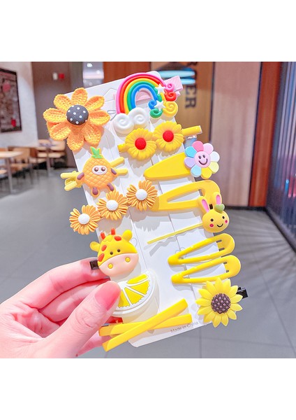 Çocuk Saç Aksesuarları Kız Seti Toka (Yurt Dışından)