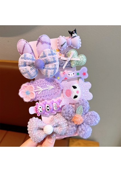 Kız Çocuk Saç Aksesuarları Çocuk Süslemeleri Açık Toka Seti (Yurt Dışından)