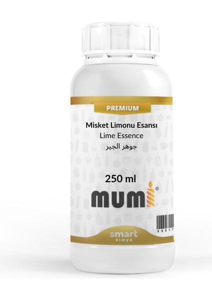 Premium Misket Limonu Mum Esansı 250 ml