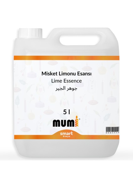 Misket Limonu Mum Esansı 5 Litre