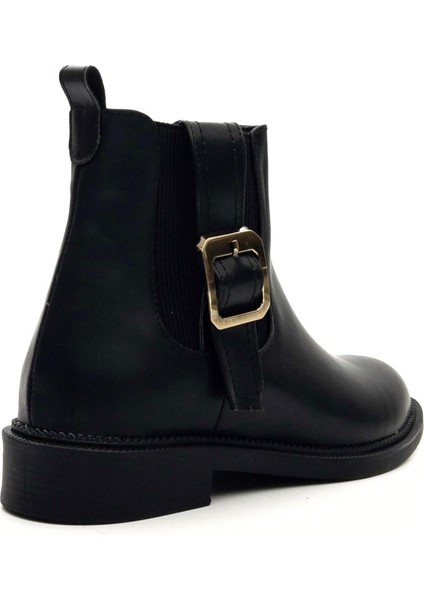 Potinonline K827 Kadın Tokalı Lastikli Chelsea Bot modelleri
