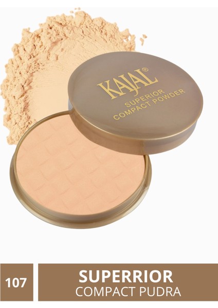 Superrior Kompakt Pudra Compact Powder No:107
