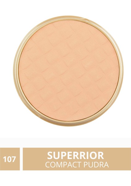 Superrior Kompakt Pudra Compact Powder No:107 fiyatları