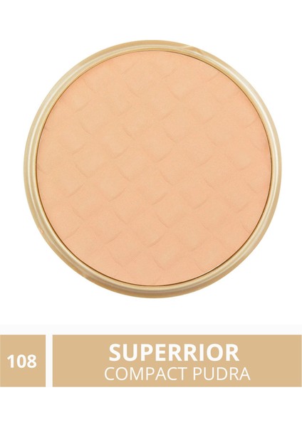 Superrior Kompakt Pudra Compact Powder No:108 fiyatları
