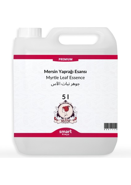 Premium Mersin Yaprağı Esansı 5 Litre