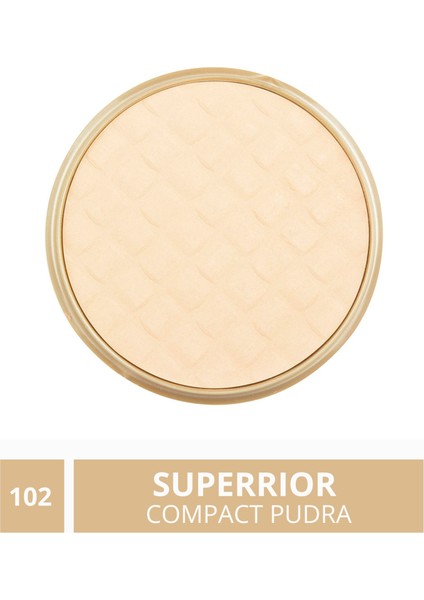 Superrior Kompakt Pudra Compact Powder No:102