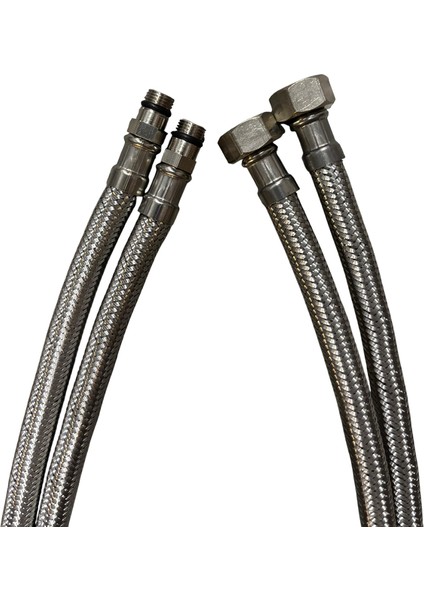 Batarya Alt Borusu Batarya Alt Bağlantı Flex 40 cm 3/8
